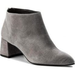 Botki GINO ROSSI - Hiromi DFH635-Z62-RC00-8500-0 90. Szare botki Gino Rossi, bez wzorów, ze skóry, bez obcasa, bez zapięcia. W wyprzedaży za 259.00 zł.