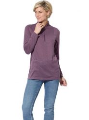 WITT WEIDEN Bluza polarowa w kolorze fioletowym rozmiar: 44. Różowe bluzy WITT WEIDEN, bez wzorów, z polaru, bez kaptura. Za 26.99 zł.