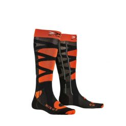 Skarpety narciarskie X-SOCKS SKI CONTROL 4.0. Brązowe skarpety X Socks, bez wzorów. W wyprzedaży za 104.00 zł.