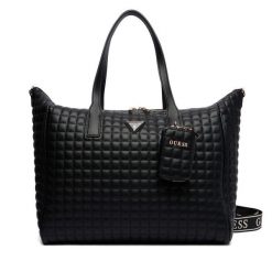 Torba weekendowa Guess. Czarne torby podróżne Guess, z aplikacjami. Za 639.99 zł.