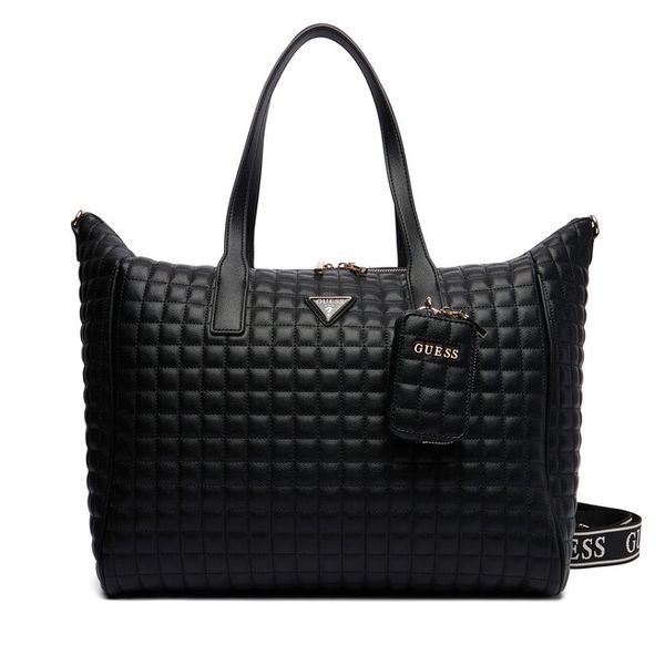 Torba weekendowa Guess. Czarne torby podróżne Guess, z aplikacjami. Za 579.99 zł.