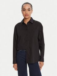 Liu Jo Koszula UF5240 T039A Czarny Regular Fit. Czarne koszule Liu Jo, bez wzorów, z bawełny, bez kołnierzyka, bez ramiączek. Za 799.99 zł.