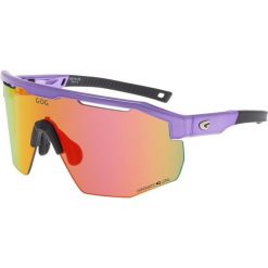 Okulary przeciwsłoneczne GOG ARGO C. Fioletowe okulary przeciwsłoneczne GOG, bez wzorów, sportowe. Za 509.99 zł.