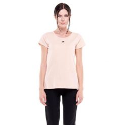 Koszulka na co dzień na siłownię. Brązowe bluzki LEONE 1947 APPAREL, bez wzorów, z bawełny, bez ramiączek, na fitness i siłownię. W wyprzedaży za 62.12 zł.