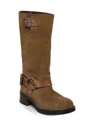 Steve Madden Skórzane kozaki "Beau" w kolorze beżowym rozmiar: 36. Brązowe kozaki Steve Madden, na zimę, bez obcasa, bez zapięcia. Za 349.95 zł.