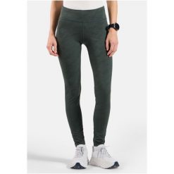 Legginsy Odlo Tights ZEROWEIGHT PRINT REFLECTIVE. Niebieskie legginsy Odlo, bez wzorów. Za 499.99 zł.