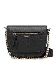 Torebka BOSS. Brązowe listonoszki Boss, bez wzorów, bez dodatków. Za 749.99 zł.