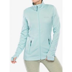 Bluza polarowa damska Columbia Park View Grid Fleece Full Zip. Zielone bluzy sportowe Columbia, xs, bez wzorów, z polaru, bez kaptura. Za 245.99 zł.
