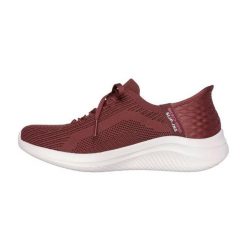 Buty damskie SKECHERS Ultra Flex 3.0 Brilliant Path. Brązowe obuwie sportowe Skechers, z materiału, bez zapięcia, trekkingowe. Za 426.10 zł.