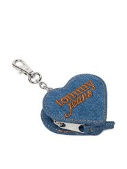 Tommy Hilfiger Bilonówka Tjw Cool Denim Heart Coin Purse AW0AW18595 Niebieski. Niebieskie portfele TOMMY HILFIGER, bez wzorów, z denimu. Za 209.99 zł.