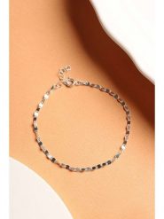 Heliophilia Srebrna bransoletka z elementami ozdobnymi rozmiar: onesize. Szare bransoletki Heliophilia, srebrne. Za 87.61 zł.