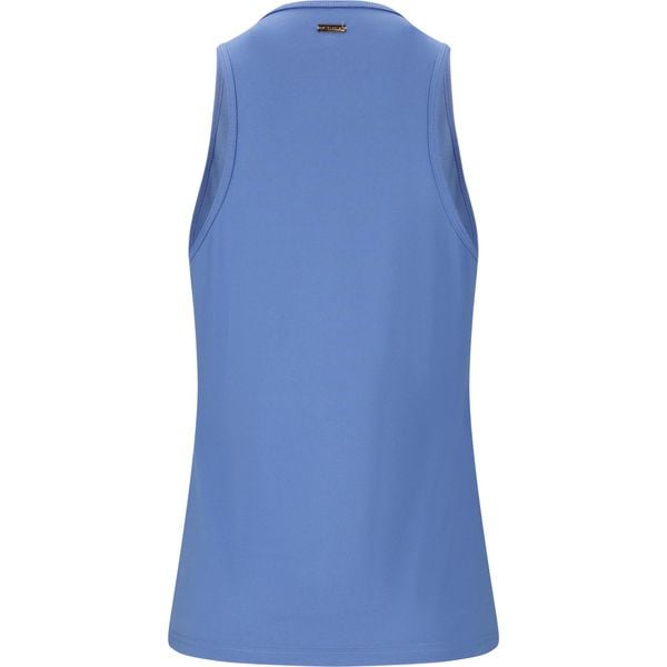 Damski tank top Athlecia Almi. Niebieskie koszulki sportowe ENDURANCE, bez wzorów, bez ramiączek. Za 148.00 zł.