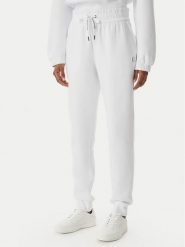 Armani Exchange Spodnie dresowe XW001745 AF10818 U0002 Biały Regular Fit. Białe spodnie dresowe Armani Exchange, xl, bez wzorów, z bawełny. Za 549.99 zł.