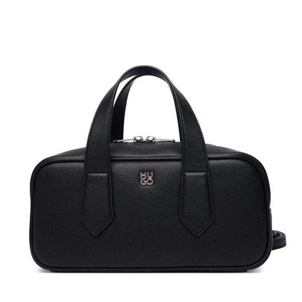 Torebka HUGO. Czarne torebki klasyczne Hugo, bez wzorów, bez dodatków. Za 699.99 zł.