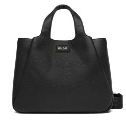 Torebka HUGO. Czarne torebki klasyczne Hugo, bez wzorów, bez dodatków. Za 799.99 zł.