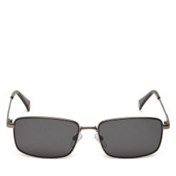 Okulary przeciwsłoneczne Polaroid. Czarne okulary przeciwsłoneczne Polaroid, bez wzorów. Za 169.99 zł.