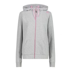 Bluza damska z kapturem CMP. Czerwone bluzy CMP, xs, bez wzorów, z materiału, z kapturem. Za 228.85 zł.