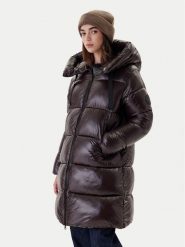 Save The Duck Płaszcz zimowy D45510W LOVE21 Brązowy Regular Fit. Brązowe płaszcze Save the duck, na zimę, bez wzorów, z syntetyku, bez kaptura. Za 1,759.00 zł.