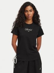 Reebok T-Shirt Anka RK25697CCW Czarny Regular Fit. Czarne t-shirty Reebok, xl, bez wzorów, z bawełny, bez kołnierzyka, bez ramiączek. Za 129.99 zł.