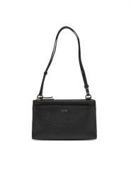 BOSS Torebka Alyce 50541756 Czarny. Czarne listonoszki Boss, bez wzorów, ze skóry, bez dodatków. Za 599.99 zł.