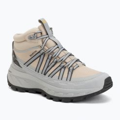 Buty turystyczne damskie Jack Wolfskin Wild Hike Texapore Mid. Brązowe trekkingi Jack Wolfskin, z materiału, przed kolano, trekkingowe. Za 509.99 zł.