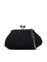 Weekend Max Mara Torebka 2615511014650 Czarny. Czarne torebki klasyczne Weekend Max Mara, bez wzorów, ze skóry, bez dodatków. Za 1,169.00 zł.