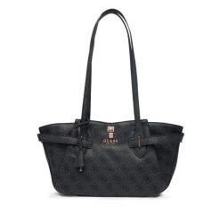 Torebka Guess. Szare torebki klasyczne Guess, z aplikacjami, bez dodatków. Za 639.99 zł.