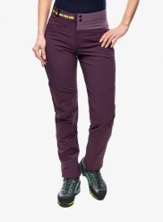 Spodnie softshell damskie Ortovox Pala Pants. Fioletowe spodnie narciarskie ORTOVOX, l, bez wzorów, z elastanu, trekkingowe. Za 724.89 zł.