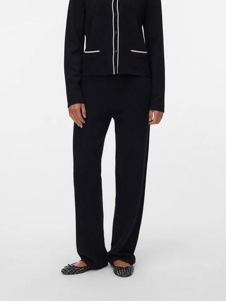 Vero Moda Spodnie w kolorze czarnym rozmiar: S. Czarne spodnie materiałowe Vero Moda, na co dzień, s, bez wzorów, z materiału. Za 130.99 zł.