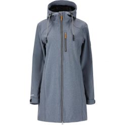 Damska wodoodporna kurtka softshell Whistler Thora. Niebieskie kurtki sportowe Whistler, bez wzorów, z softshellu, bez kaptura. Za 384.00 zł.