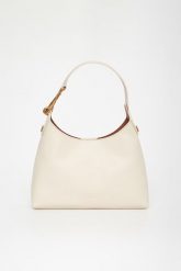 Torebka skórzana hobo TWINSET. Torebki klasyczne Twinset Milano, bez wzorów, bez dodatków. Za 1,129.00 zł.