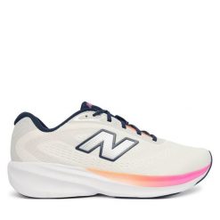 Buty do biegania New Balance. Białe obuwie sportowe New Balance, bez zapięcia, do biegania. Za 399.99 zł.