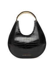 Elisabetta Franchi Torebka BS-28A 56E2-V520 Czarny. Czarne torebki klasyczne Elisabetta Franchi, bez wzorów, ze skóry, bez dodatków. Za 2,259.00 zł.
