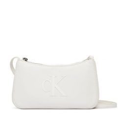 Torebka Calvin Klein. Białe torebki klasyczne Calvin Klein, bez wzorów, bez dodatków. Za 289.99 zł.