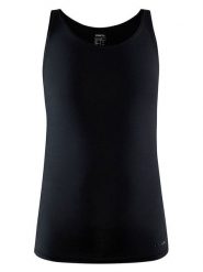 Craft Top sportowy "Core Dry" w kolorze czarnym rozmiar: XS. Czarne koszulki sportowe Craft, bez wzorów, bez ramiączek, outdoorowe. Za 38.45 zł.