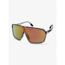 Okulary rowerowe Rudy Project Spinshield - crystal ash/multilaser sunset. Szare okulary przeciwsłoneczne Rudy Project, bez wzorów, sportowe. Za 637.50 zł.