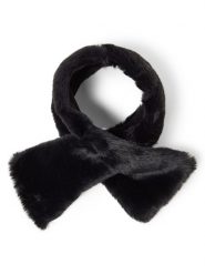 Marie Lund szal ze sztucznego futra Kobiety czarny, ONE SIZE. Czarne szaliki Marie Lund, bez wzorów, eleganckie. Za 149.95 zł.