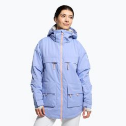 Kurtka narciarska damska Roxy x Chloe Kim Insulated Snow. Fioletowe kurtki narciarskie Roxy, m, bez wzorów, bez kaptura, narciarskie. Za 679.99 zł.