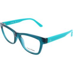 Oprawki "CK5908" w kolorze niebieskim. Niebieskie okulary przeciwsłoneczne Calvin Klein, bez wzorów, z tworzywa sztucznego. W wyprzedaży za 149.95 zł.