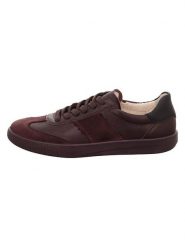 Legero Skórzane sneakersy "Silence" w kolorze bordowym rozmiar: 40. Czerwone trampki Legero, bez wzorów, bez zapięcia. Za 301.45 zł.