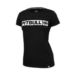 Koszulka damska Pitbull Hilltop. Czarne koszulki sportowe PITBULL, bez wzorów, bez ramiączek. Za 79.99 zł.