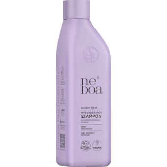 NEBOA, Glossy Hair, szampon do włosów, efekt tafli wody, 300 ml. Szampony do włosów NEBOA. W wyprzedaży za 28.99 zł.