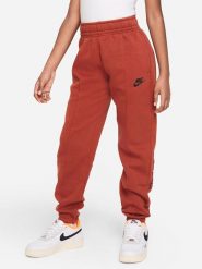 Nike Spodnie dresowe w kolorze ceglanym rozmiar: XL. Pomarańczowe spodnie dresowe Nike, xl, bez wzorów, z bawełny. Za 184.46 zł.