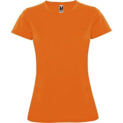 Damska Koszulka Sportowa Montecarlo Z Krótkim Rękawem. Brązowe koszulki sportowe ROLY, bez wzorów, bez ramiączek, trekkingowe. Za 37.99 zł.