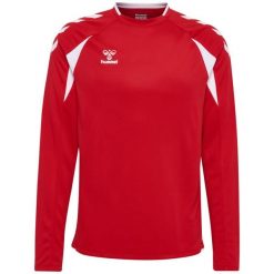 Koszulka z długim rękawem i okrągłym dekoltem Hummel Core 2.0. Białe swetry Hummel, na zimę, bez wzorów, bez ramiączek. Za 213.50 zł.