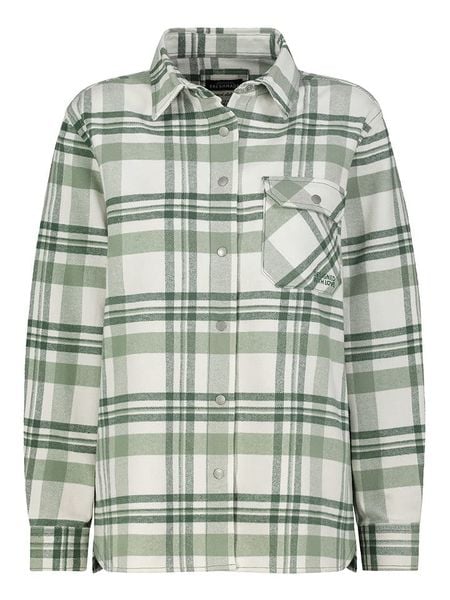 Sublevel Koszula w kolorze zielono-białym rozmiar: M. Zielone koszule Sublevel, m, bez wzorów, z bawełny, bez kołnierzyka, bez ramiączek. Za 122.38 zł.