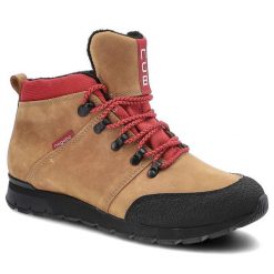 Brązowe Trzewiki Damskie Nagaba Ocieplane Buty. Brązowe botki Nagaba, z nubiku, trekkingowe. Za 309.00 zł.