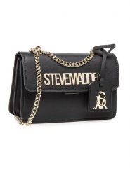 Steve Madden Torebka Bstakes SM13000281-02002 Czarny. Czarne torebki klasyczne Steve Madden, bez wzorów, ze skóry, bez dodatków. Za 219.99 zł.