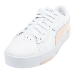 Trampki Damskie Skóra Sportowe Jada. Białe obuwie sportowe Puma, ze skóry, bez zapięcia, trekkingowe. Za 249.99 zł.
