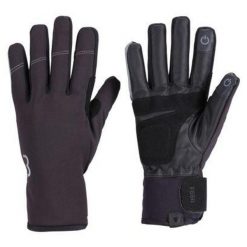 Rękawice zimowe BBB Cycling ColdShield. Czarne rękawiczki BBB CYCLING, bez wzorów, sportowe. Za 254.50 zł.
